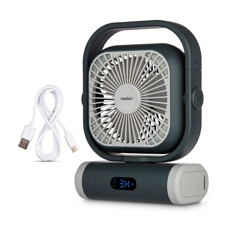 Medion Life Camping Ventilator E10 TF (md 12065) Grey/White 50078440