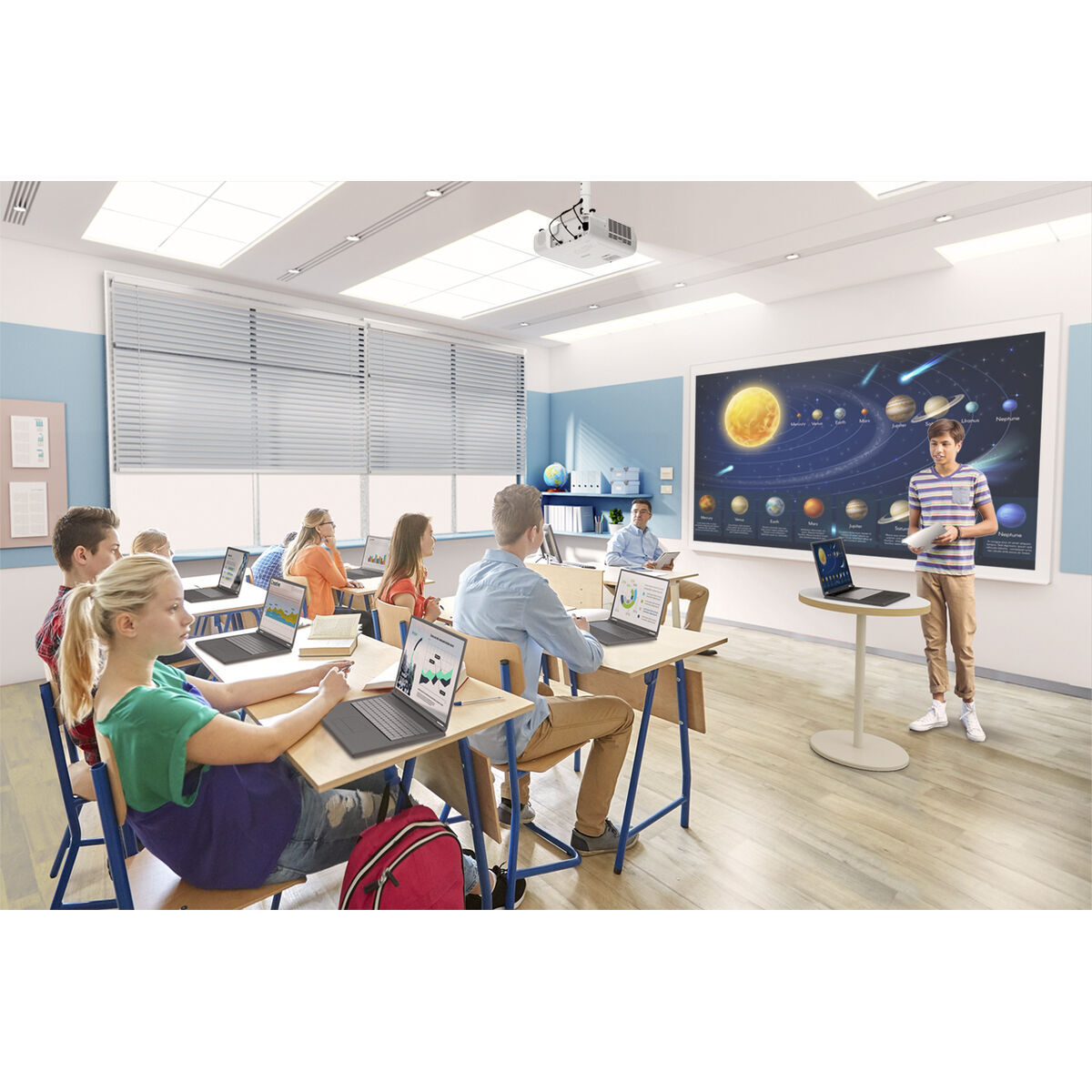 Epson Projector Epson V11Hb59240 Full Hd Ansi 3300 4000 Lm 1920 X 1080 Px