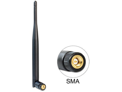 Delock Antenna Wl Sma 5DBI Articulación Inclinada Black — image 1