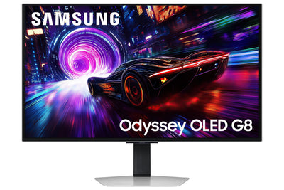 Samsung Monitor Gaming Odyssey OLED G8 S32FG812SU 32' 4K 0.03MS 240HZ Adjustable Height Silver — image 1