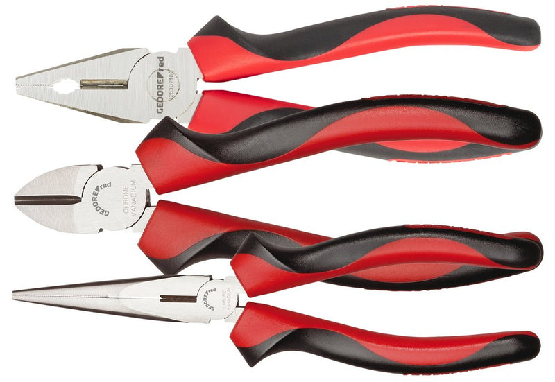 Gedore Kit Pliers Handle 2 Componentes, 3 Pieces
