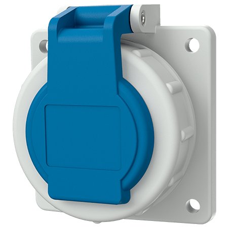 Mennekes Anbausteckdose Schuko 17006 16A2P + And 230V IP68 Bl