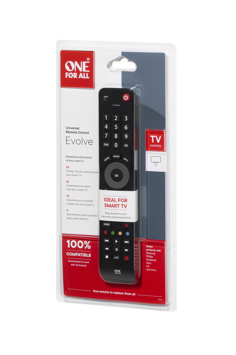 One For All Evolve 1 Remote Control Universal