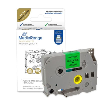 Mediarange MRBTZ731 Label Printer Black Green