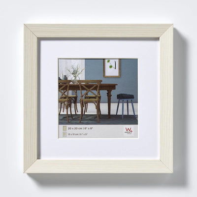 Frame Wood Fiorito 40X40 Cm, White — image 1