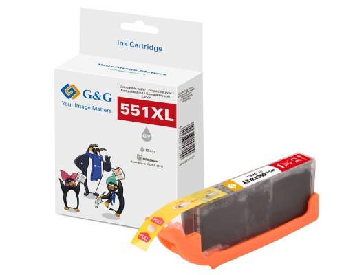 G&g Xl-druckerpatrone Compatible With Canon CLI-551Y XL/