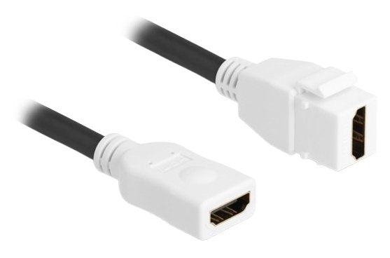 Keystone Modul HDMI Cable Buchse Zu Buchse 8K 60 HZ 20CM White