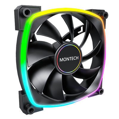Montech Fan PC AX140 PWM 140X140X25 Black 140MM AX140 PWM Black — image 1