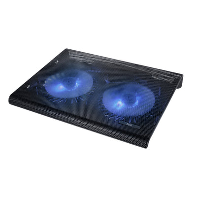 Trust Cooling Pad Laptops With 2 Fans And Leds Blue Up To 17.3 — image 1