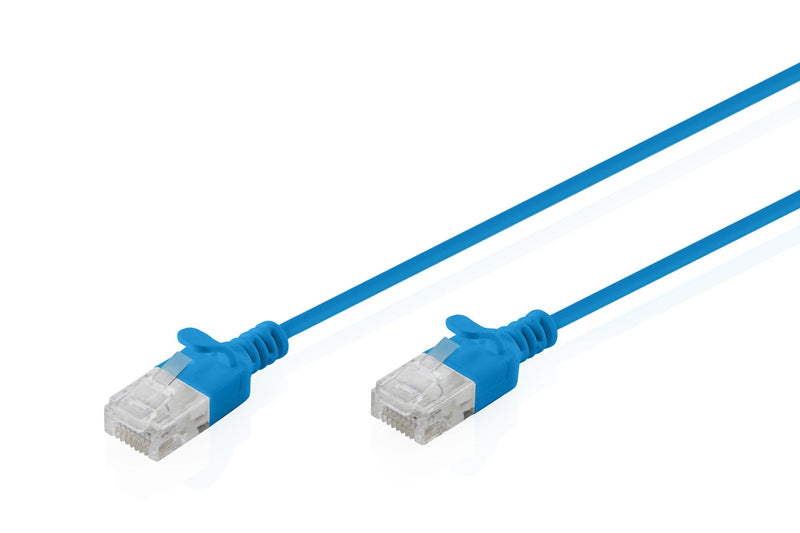 CAT.6 U-UTP Slim Network Cable, 1,5M, Blue