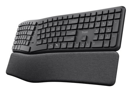 Trust Inalámbrico Teclado Bluetooth Keyra Multidispositivo Ergonómico