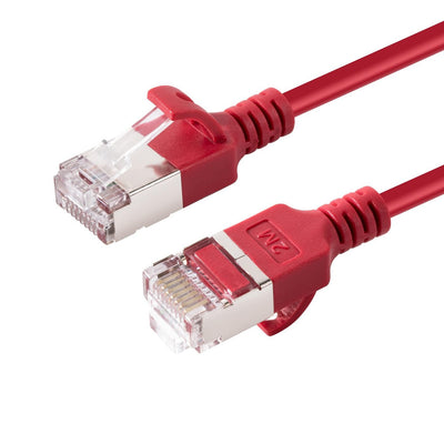 Microconnect V-FTP6A075R-SLIM Network Cable Red 7,5M CAT.6A U/FTP (STP) — image 1