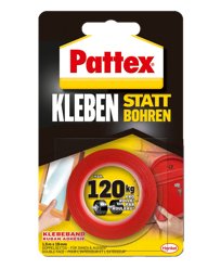 Pattex Kleben Statt Bohren Doppelseitiges Tape Adhesiva, Blister — image 1