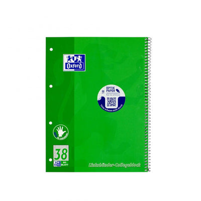 Oxford 100050405 - Notebook Zurdos Line 38, A4 +, 80 Hojas, 90G/M, 4 Orificios) — image 1