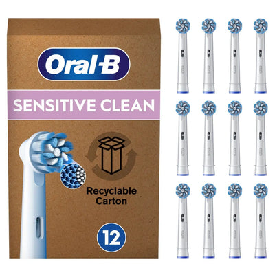 Oral-b Heads Brush Oral-b Pro Sensitive Clean 12 Envases Exteriores White Without Frustraciones 8006540859933 — image 1