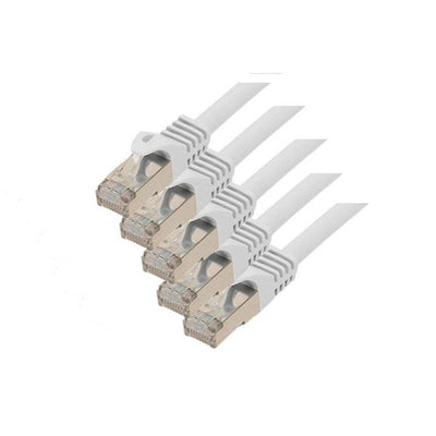 S/Conn Maximum Connectivity RJ45-RJ45, M-m, 0.25M Network Cable White 0,25M CAT.7 S/FTP (s-STP) — image 1