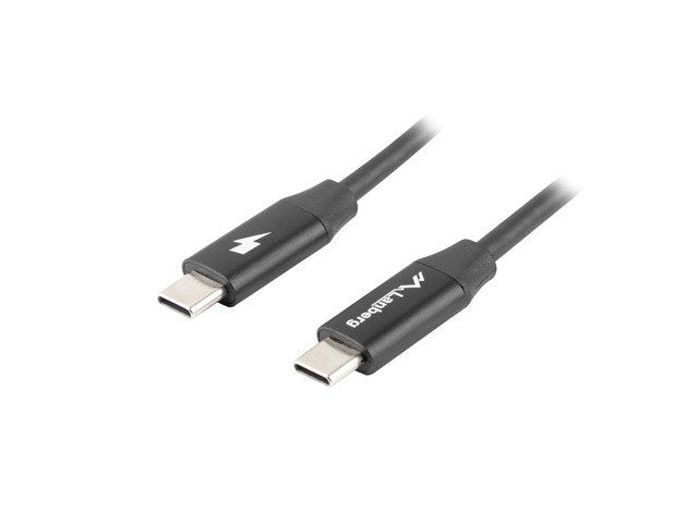 Lanberg USB-C M/M 2.0 Cable 1M Quick Charge 4.0 Black