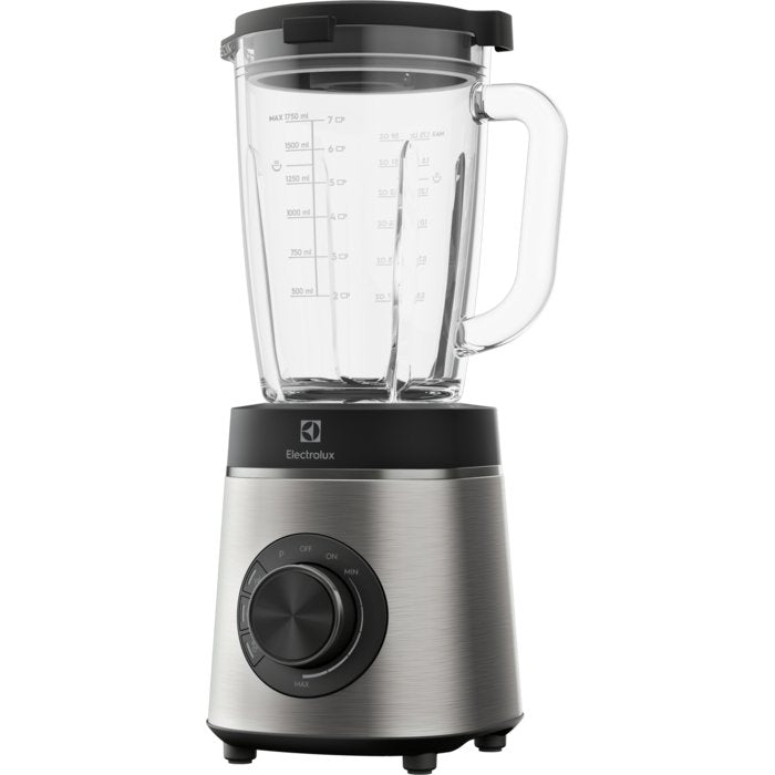 Electrolux Blender E6TB1-6ST 1,75 L Glass 1400W Negro Acero Inoxidable, Transparente
