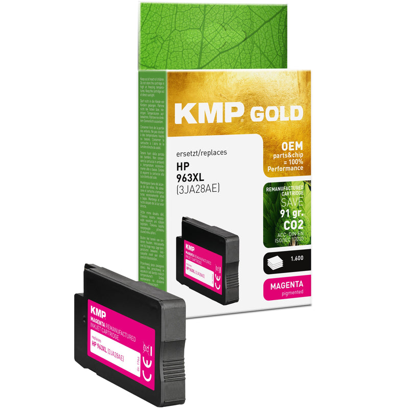 Ink Kmp HP 963XL 3JA28AE Magenta 2000 S. Remanufactured