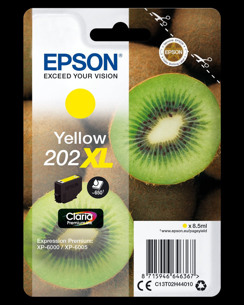 Epson Ink 202XL Yellow C13T02H44010