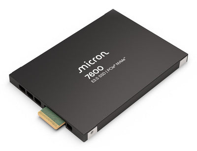Micron 7600 Pro SSD Read Intensive Cifrado 3.84TB Internal 2.5 U.2 PCIE 5.0 X4 (NVMe) Fips 140-3 Level 2 Tcg O — image 1