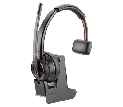 Poly Savi 8210 Headphones Alámbrico Mano Office/Centro Llamadas Bluetooth Black — image 1