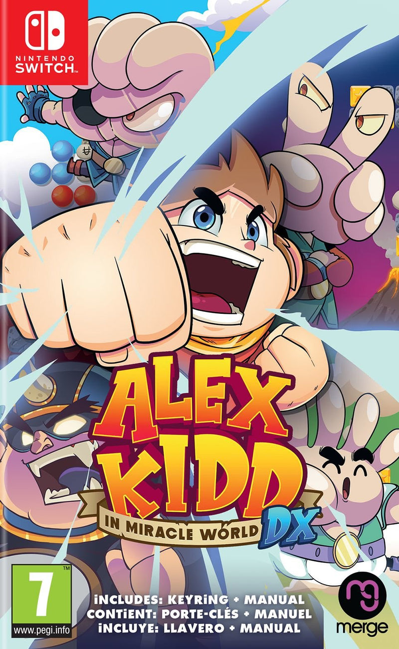 Set Alex Kidd In Miracle World Dx Switch