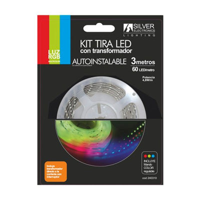 Kit Strip LED Silver Sanz 240310 3M - 7.4W - M - RGB — image 1