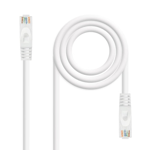 Nanocable Network Cable RJ45 Lszh CAT.6A UTP AWG24 3M - White — image 1