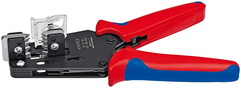Knipex 12 10 Pelacable Blue Red