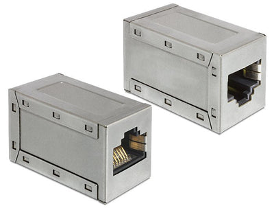 Delock Adapter RJ45 - RJ45 H/H CAT.6A — image 1
