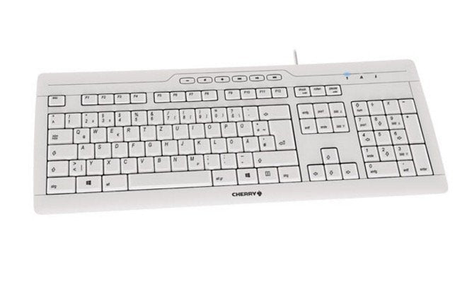 Cherry Keyboard Stream 3.0 USB Ultraplano White