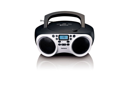 Lenco SCD-501WH White Black Radio With Cd MP3 USB Bt — image 1