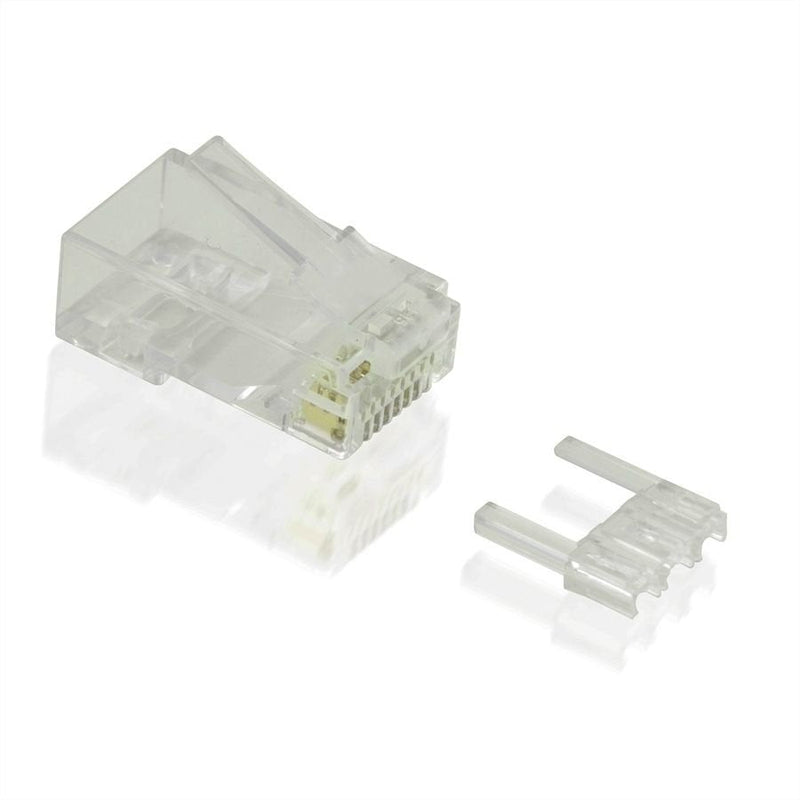 Value Modular Plug Without Apantallar, CAT.6 6A, 100 Units