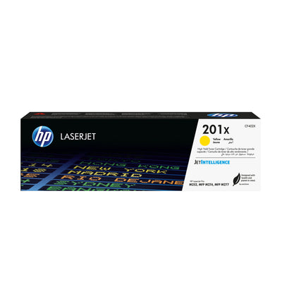 HP Genuine Toner 201X XL Yellow CF402X — image 1