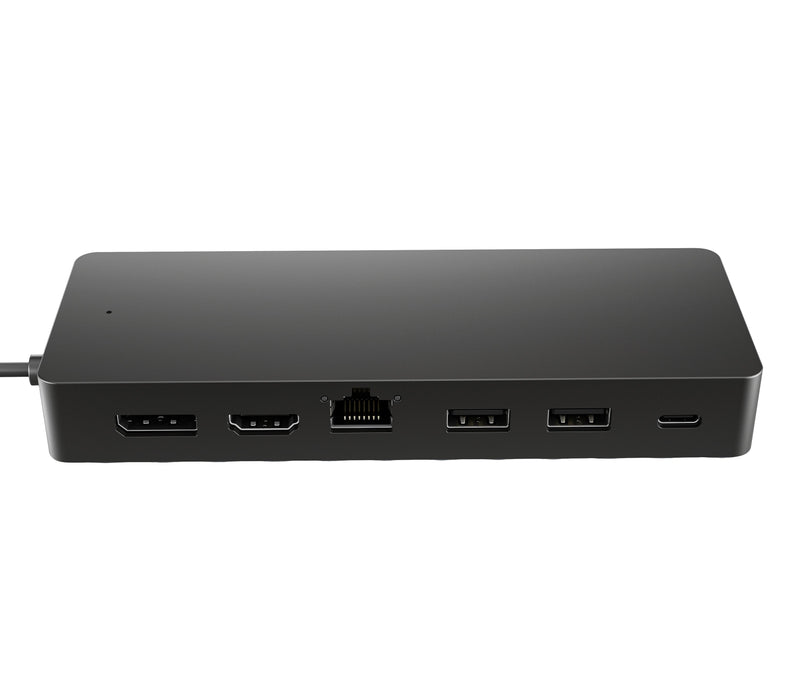 HP Universal USB-C Multiport Hub Alámbrico USB 3.2 Gen 2 (3.1 Gen 2) Type-c Black