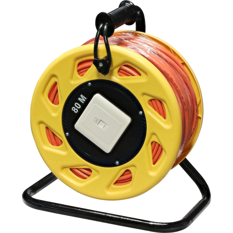 Inline Drum Cable LAN , CAT.6A, S/FTP, 80M