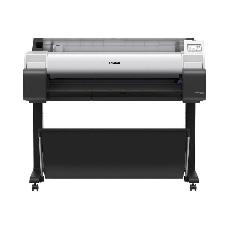 Canon Plotter Tm 340 Imageprograf A0 36 2400PPP USB Network Wi-Fi Design Cad Ink 5 Colours Touchscreen 4.3