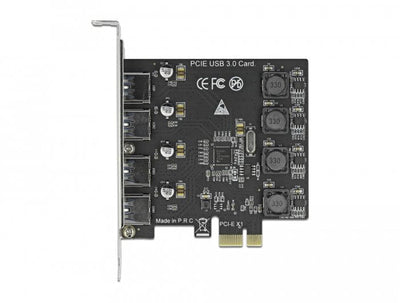 Delock Card Pci Express X1 - a 4 X USB Typ-a Female — image 1