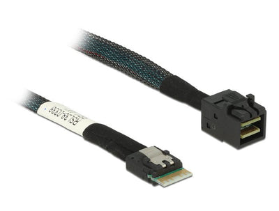 Delock Cable Slim Sas SFF-8654 4I Mini Sas HD SFF-8643 0,5 — image 1