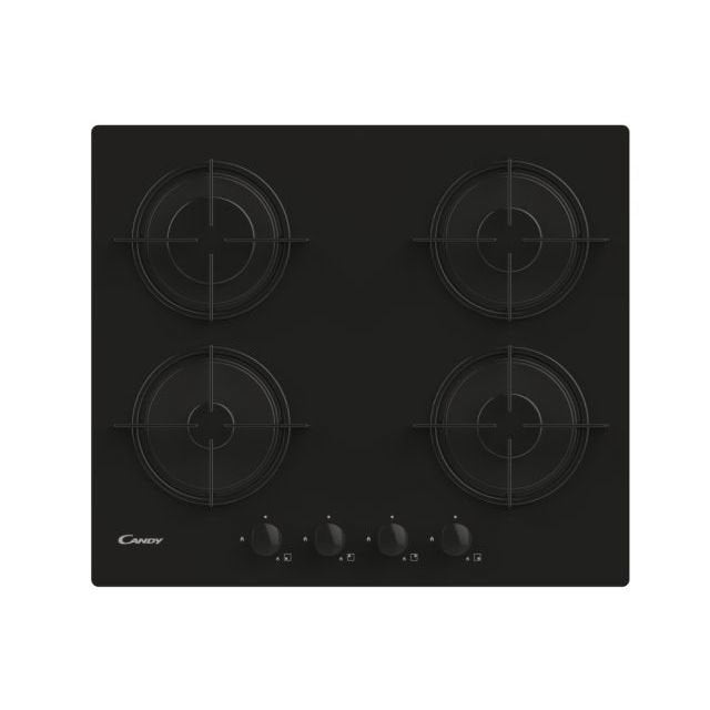 Candy CVW6BB Encimera Gas 59.5CM 4 Zone(s)