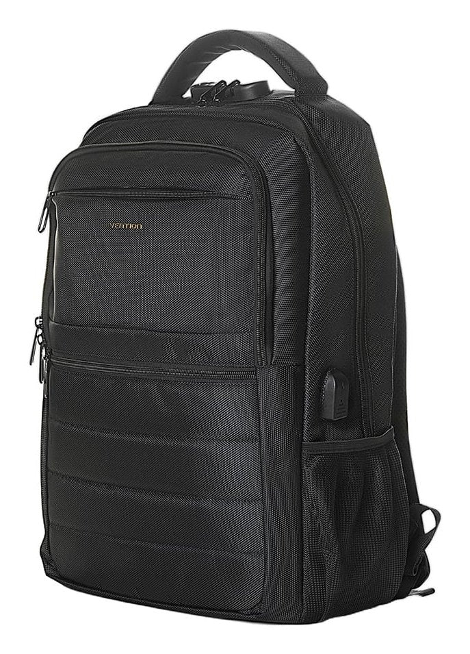 Vention Backpack KRKB0 Laptops Up To 17' Waterproof Port USB Antirrobo Black