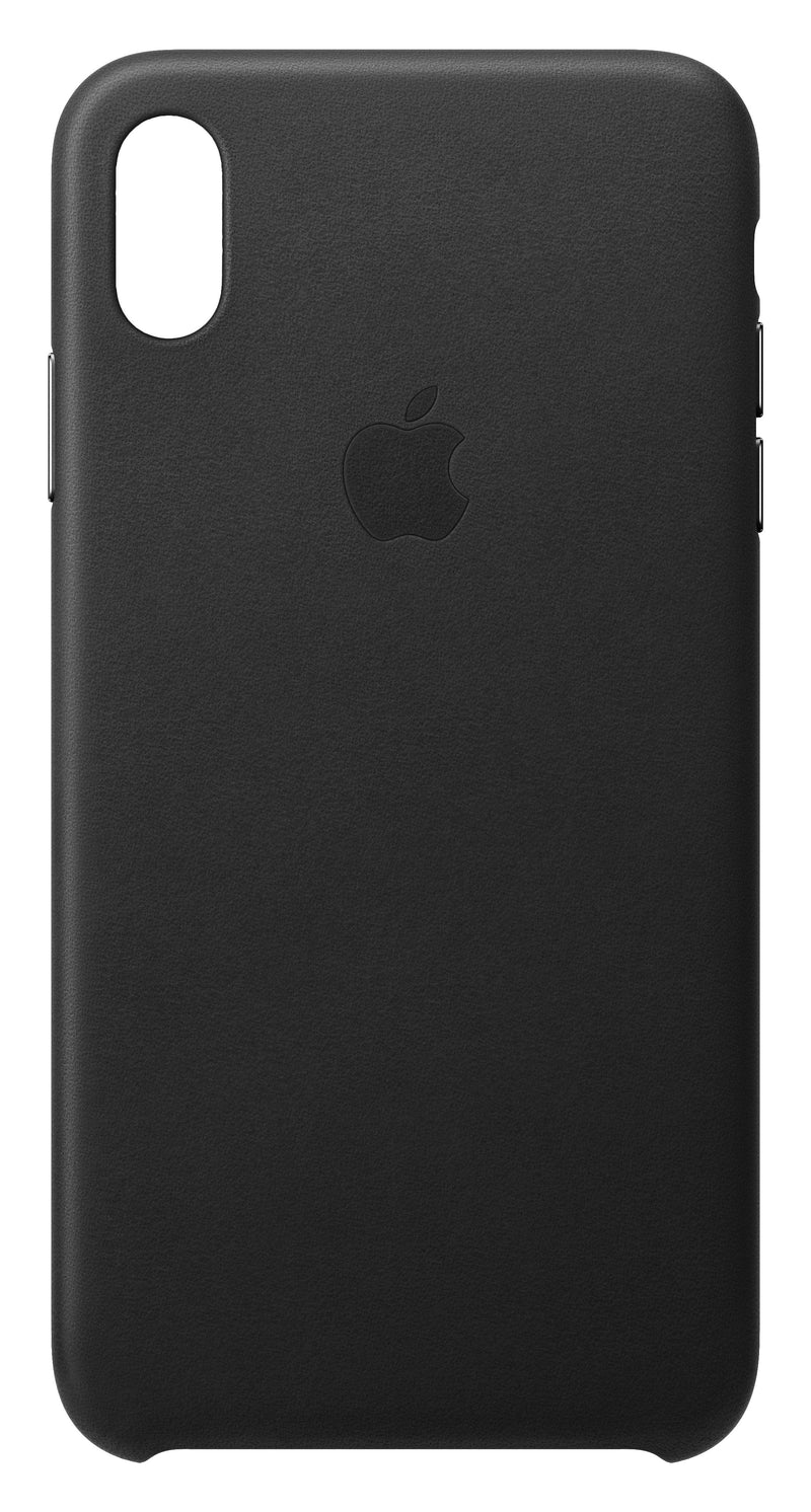 Apple Iphone Xs Max. Leather Case - Black
