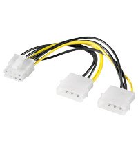 Cable Power Pci Express 8 Pines 2 X 5.25