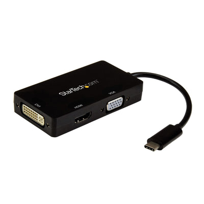 StarTech Adapter Grafico USB-C a HDMI DVI And VGAâ Cdpvgdvhdbp — image 1