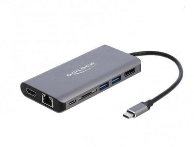 Delock USB-C Dockingmation 4K-HDMI/DP/USB 3.0/SD/LAN/PD 3.0 — image 1
