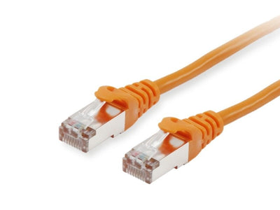 Equip Network Cable CAT.6A S/FTP 2x RJ45 15.00M Orange Lszh — image 1