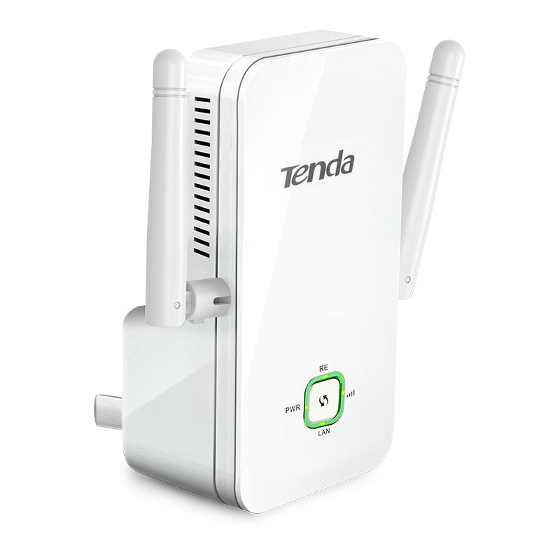 Tenda A301V3.0 300Mbps Wireless N Wall Plugged Range Extender, 2.4GHZ, 802.11B/G/N, Range Extender Button, Rep