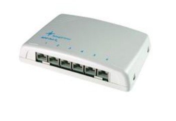 Patch Panel 6XTP, CAT.6A, 500MHZ, Montado Surface Grey Claro, Uns, — image 1