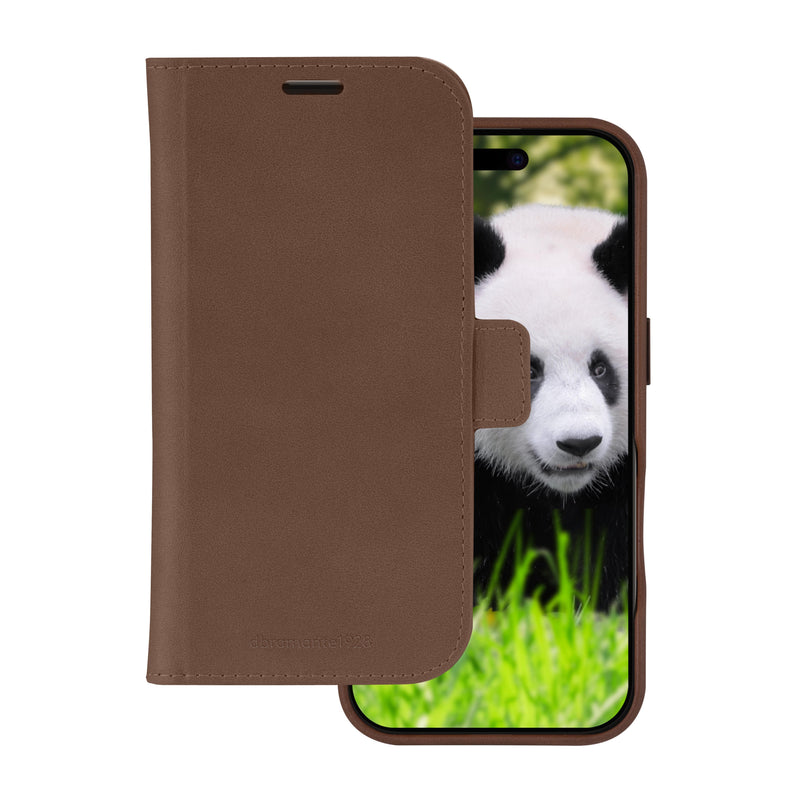 DBRAMANTE1928 Lynge Magsafe Case For Iphone 16 Pro 16CM (6.3) Folio Bronceado